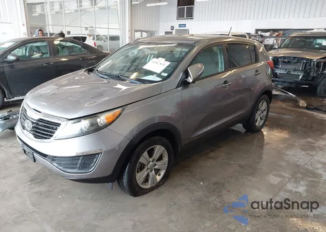 2012 Kia Sportage Lx из США, поврежденный, VIN KNDPB3A2XC7251307